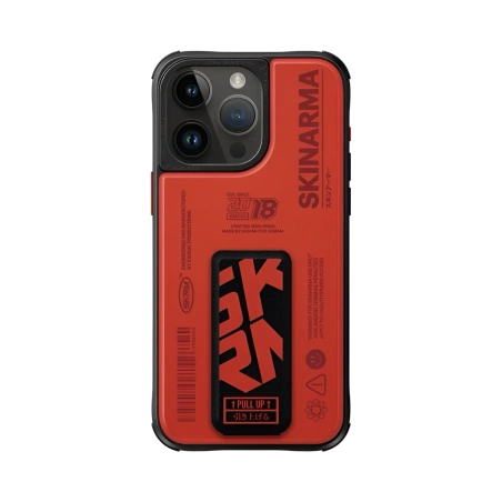 SKINARMA SPUNK Orange — iPhone 15 Pro