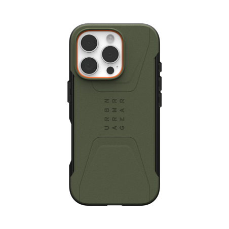 UAG Civilian Magsafe Oliwkowy — iPhone 16 Pro