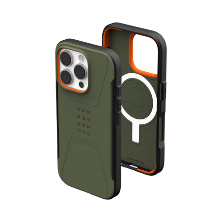 UAG Civilian Magsafe Oliwkowy — iPhone 16 Pro