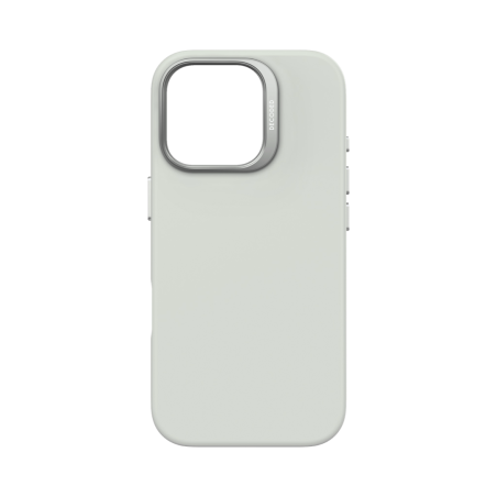 Decoded AntiMicrobial Silicone Backcover Stone Gray — iPhone 16 Pro