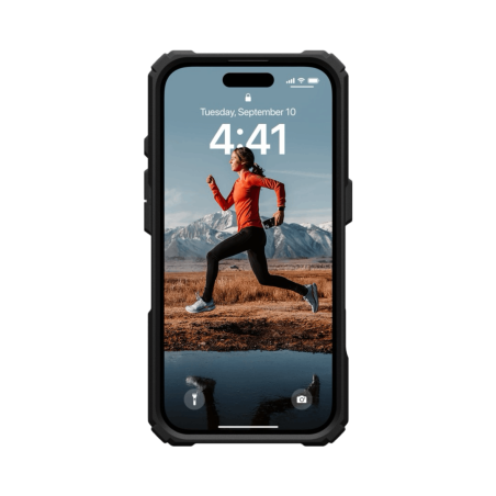 UAG Plasma XTE Magsafe Black / Orange — iPhone 16