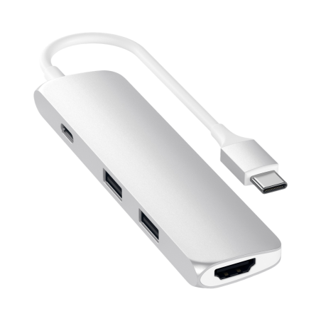 Satechi Aluminium Adapter Slim Silver