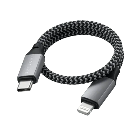 Satechi USB-C - Lightning 25cm — Space Gray