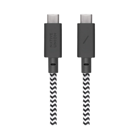 Native Union Anchor Cable 240W USB-C - USB-C 3m — Zebra