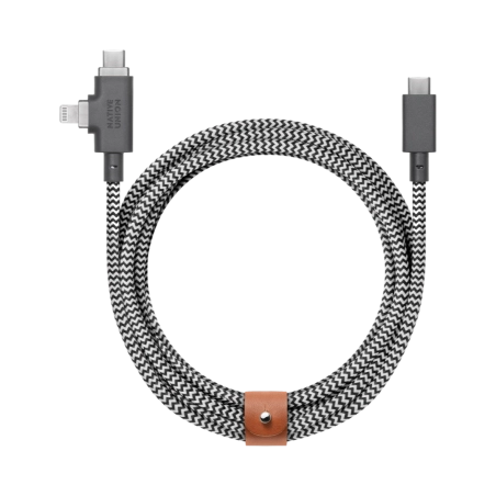 Native Union Belt Cable Duo Pro 240W (zebra)